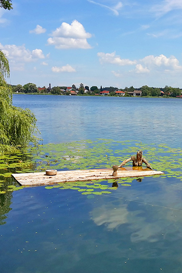 Chiemgau - Kunstwerk Klostersee, Kloster Seeon