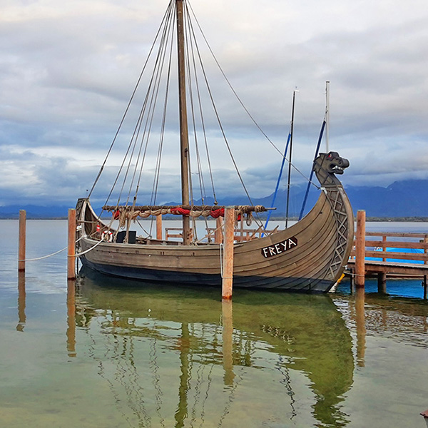 Chiemgau - Chiemsee, Wikingerschiff Freya