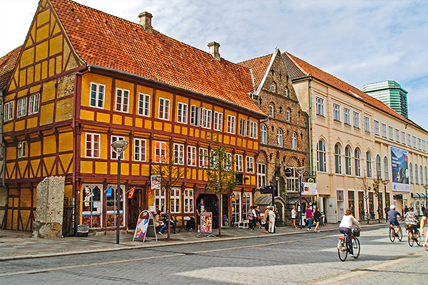 Dänemark - Fußgängerzone Aalborg