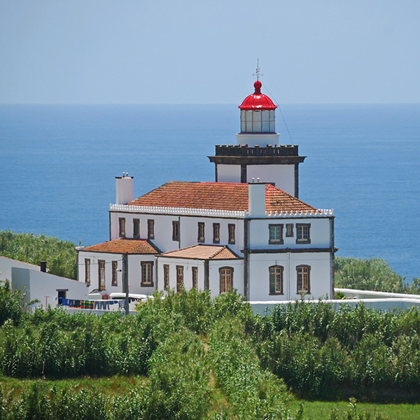 Leuchtturm, Portugal, Azoren, Sao Miguel