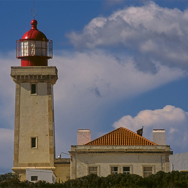 Leuchturm Faro, Portugal