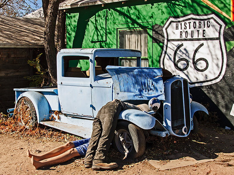 Arizona, Route 66, Seligman