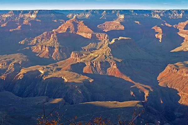 Grand Canyon - Morgenlicht am Grand Canyon