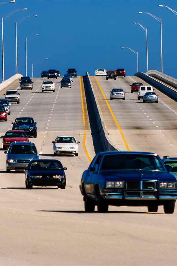 Florida Miami - Brücke nach Key Biscayne