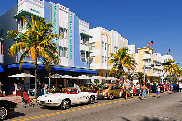 Florida - Ocean Drive in South Beach