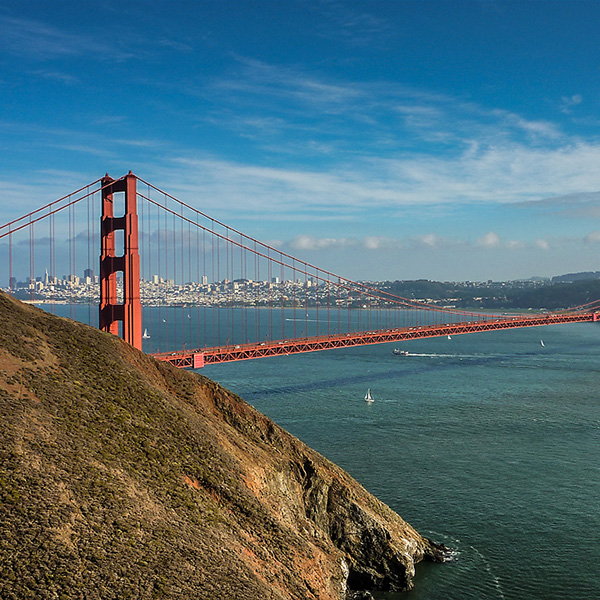 Kalifornien - San Francisco, Golden Gate Bridge