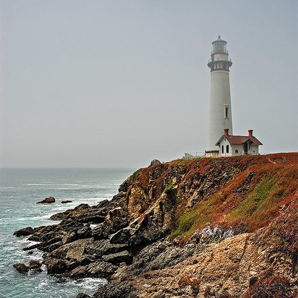 Kalifornien - Küste Pidgeon Point Lighthouse