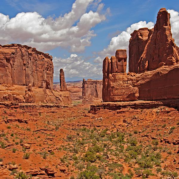 Utah - Arches Nationalpark / Park Way